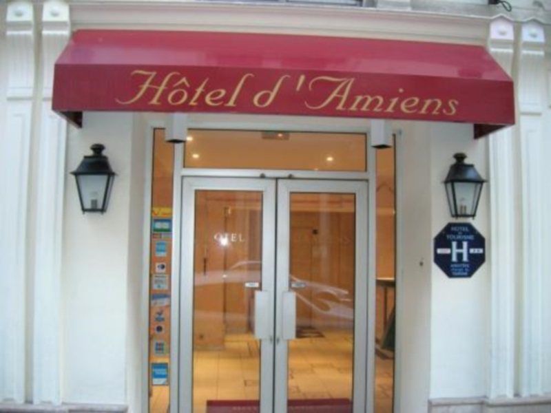 Hotel D'Amiens Париж Экстерьер фото